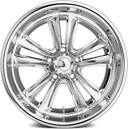 Vista 2 de Foose F097 Knuckle 17x8 5x4.5" +0.039 in Rim de rueda cromada 17" pulgadas