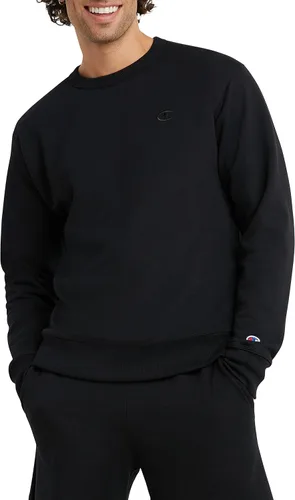 Vista 100 de Champion Sudadera de forro polar de peso medio con cuello redondo para hombre (regular o grande y alto)