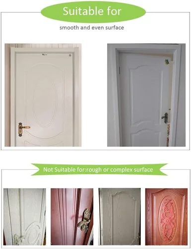 Vista 9 de TUOKING Adhesivo para puerta, calcomanías de vinilo para puerta, mural autoadhesivo para decoración del hogar, 30.3 pulgadas de ancho x 78.7
