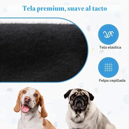 Vista 5 de Suéteres para perros pequeños, suéter de seguridad suave de forro polar cepillado, ropa para mascotas, sudadera con capucha para perro con bolsillo