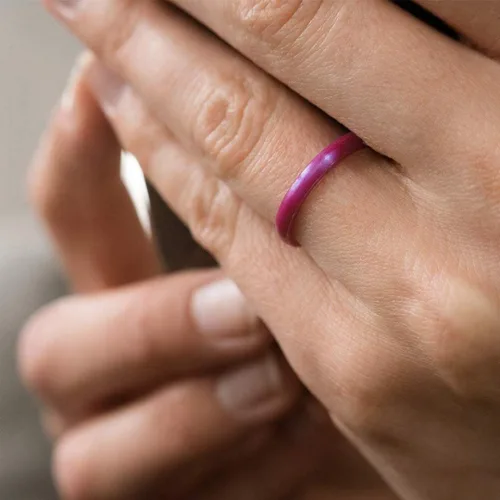Vista 3 de Enso Rings Halo Legend, Anillo de silicona fabricado en los Estados Unidos Calidad de por vida un anillo de silicona ultra cómodo, transpirable