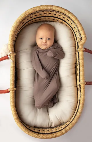 Vista 77 de Three Little Tots Vestido de corbata anudada para bebé recién nacido - Bebé