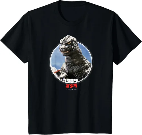 Vista 44 de Godzilla 1984 El regreso de Godzilla Icons of Toho - Camiseta pequeña Negro