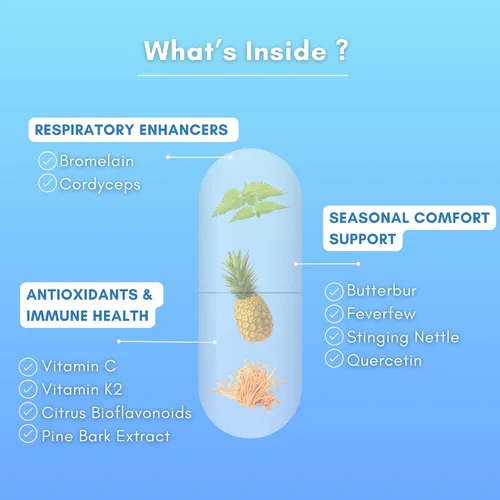 Vista 4 de NutriONN Desintoxicación y limpieza pulmonar - Ideal para fumadores - Extra fuerte - Suplementos 100% herbarios de salud pulmonar - Apoyo