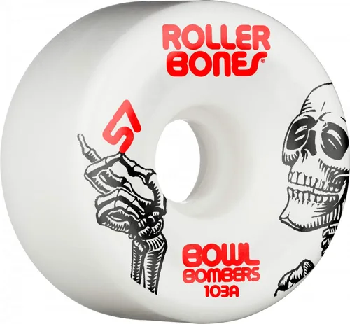 Vista 2 de Rollerbones Ruedas cuádruples Bowl Bombers (103A, 8 unidades)