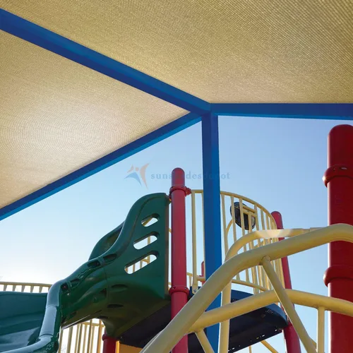 Vista 7 de TANG Sunshades Depot - Tela de sombra de 12 x 1 pies (6.35 oz/m²) HDPE, tela beige, rollo de hasta un 95% de bloqueo, red de malla U* V