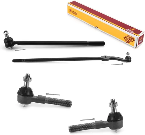 Vista 133 de Metrix Premium Chassis Parts - Kit de 4 piezas de extremos de barra de acoplamiento frontal exterior e interior compatible con Nissan Pathfinder