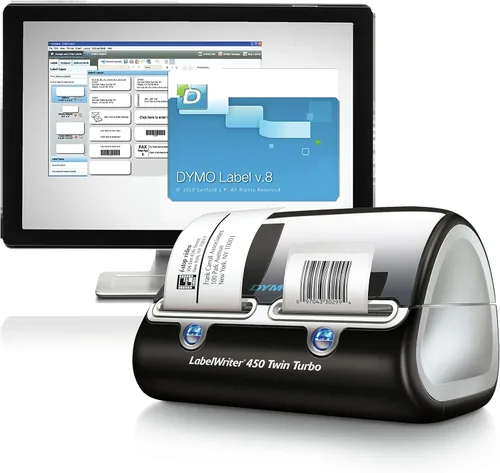 Vista 3 de Dymo LW 450 Twin Turbo Desktop use Label Maker