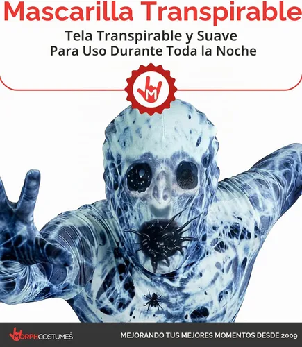Vista 4 de Morphsuits Disfraz de monstruo para niños, Arachnomanía, S