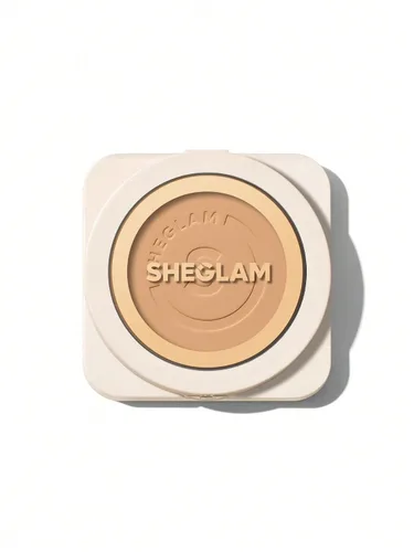 Vista 14 de SHEGLAM SKin-Focus Base de Maquillaje en Polvo de Cobertura Completa Control de Aceite Ligero Polvo Compacto para Rostro Maquillaje-Acorn