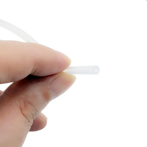 Vista 3 de Tubo de Silicona 3/32"(2mm) DI x 5/32"(4mm) DE Transparente Flexible Tubo de Goma de Silicona Agua Aire Manguera Tubo Transparente