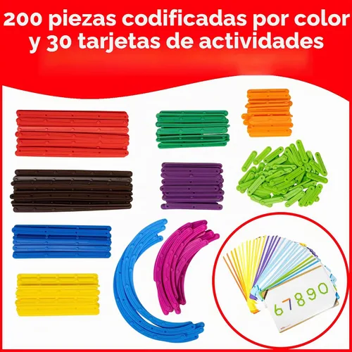 Vista 3 de Ventaja para aprendizaje 21365 Junior Geostix, Grado: Jardín de infantes hasta 5, Plástico.