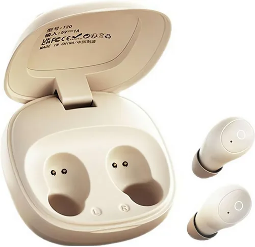 Vista 9 de Audífonos pequeños invisibles para dormir, auriculares inalámbricos Bluetooth más pequeños, micro ocultos, discretos, cómodos y pequeños auriculares