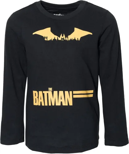 Vista 3 de DC Comics Paquete de 2 camisetas de Batman de la Liga de la Justicia para niños pequeños y grandes