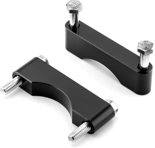 Vista 6 de Kit de soporte para guardabarros delantero negro compatible con guardabarros de 21 pulgadas, 23 pulgadas, 26 pulgadas, compatible con modelos Harley