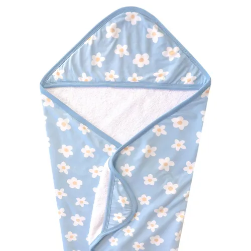 Vista 17 de Copper Pearl Toallas de baño con capucha, toallas de baño de tela de rizo de primera calidad con capucha, bolsillos y diseños geniales, ideales