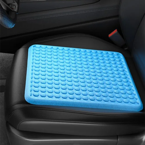 Vista 5 de Cojín de gel de enfriamiento suave para sillas de oficina con gel transpirable, cómodo y duradero