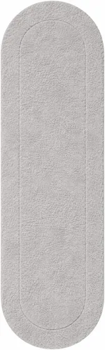 Vista 26 de Superior Cotton Washable Bath Rug, Non Slip Runner, 1 Piece Set, Black Absorbent Combed Cotton Bath Rug Runner or Rug Set, Bathroom Vanity or