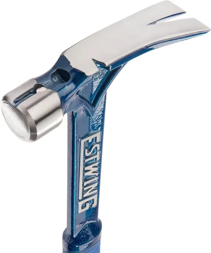 Vista 3 de Estwing Serie Ultra - Martillo de carpintero de mango corto de 15 oz con boca lisa y mango reductor de impactos - E6-15SR