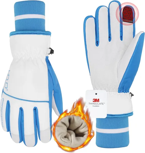 Vista 18 de HANDLANDY Winter Work Gloves, 3M Thinsulate Waterproof Insulated Glove for Men Women