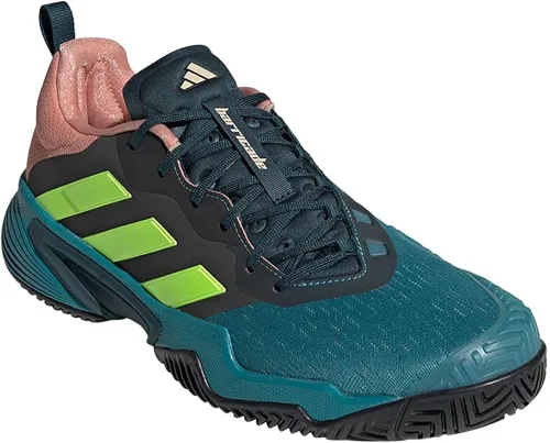 Vista 2 de adidas Zapatillas Tenis Barricade Core Arctic Fusion y Blanco para hombre