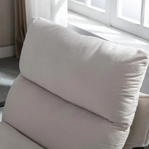 Vista 8 de Ya-Home Mid-Century - Silla decorativa, silla de lectura tapizada de Beige
