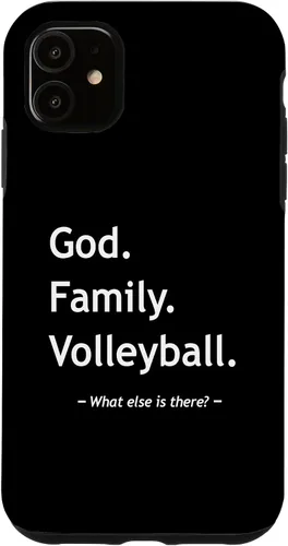 Vista 8 de Christian Faith Christianity God Family Volleyball Case for iPhone 17