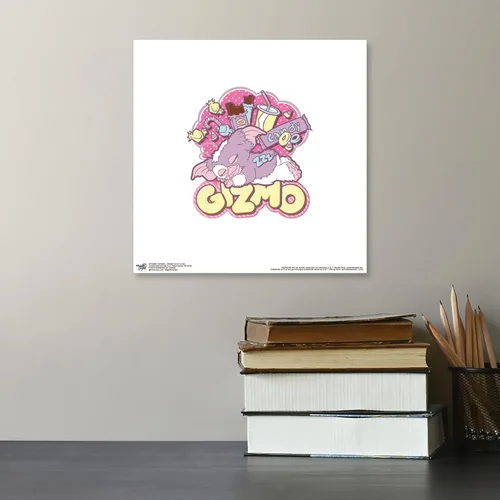 Vista 4 de Trends International Gallery Pops Gremlins - Arte de pared pastel Gizmo Candy, versión sin marco, 12 x 12 pulgadas