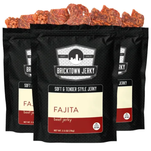 Vista 5 de Honey Pepper Soft and Tender Style Best Beef Jerky - Paquete de 3 - Prueba nuestra carne seca de res suave de mejor sabor - 7.5 onzas en total.
