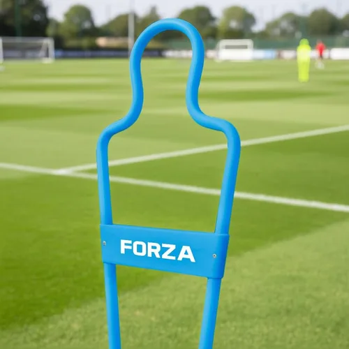 Vista 5 de FORZA Mini maniquí de fútbol de flujo de aire Azul cielo