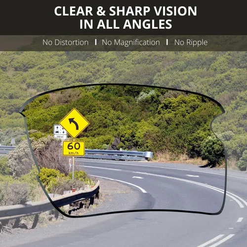 Vista 2 de Dynamix Lentes de repuesto polarizados para Oakley Flak 2.0 XL, fáciles de instalar, se ajustan perfectamente