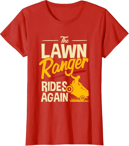 Vista 60 de The Lawn Ranger Rides Again - Camiseta de corte de césped Azul Marino