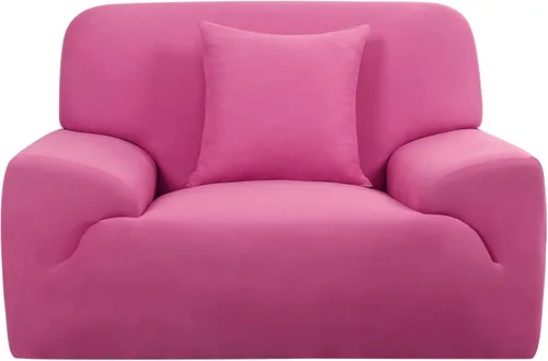 Vista 12 de uxcell Funda elástica para sofá, funda clásica sólida para sofás, sofá biplaza o sillón, muebles universales de poliéster elástico con una funda