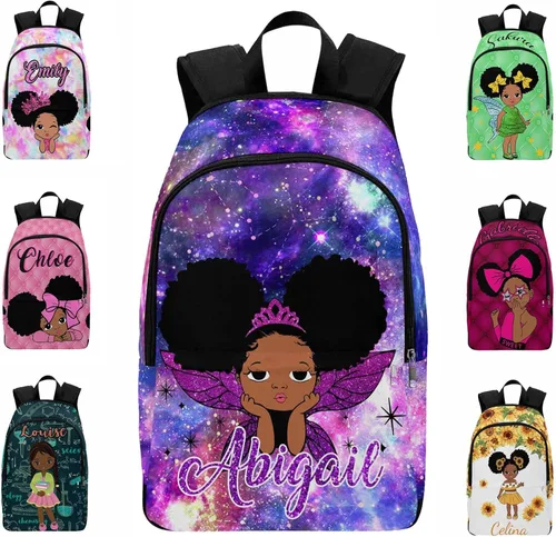 Vista 35 de Texto personalizado Elefante desgaste gafas mochila mochila mochila casual Daypack bolsa para mamá niñas, color86-4, Mochilas Daypack