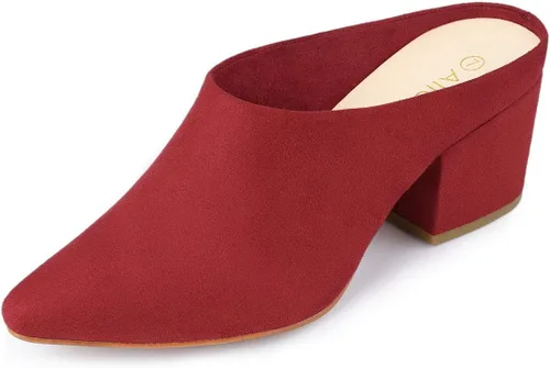 Vista 11 de Allegra K Sandalias de tacón de bloque para mujer Beige