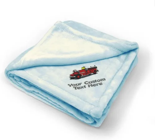 Vista 6 de Fastasticdeals Ropa de cama de bebé para niños y niñas antiguo camión de bomberos de poliéster