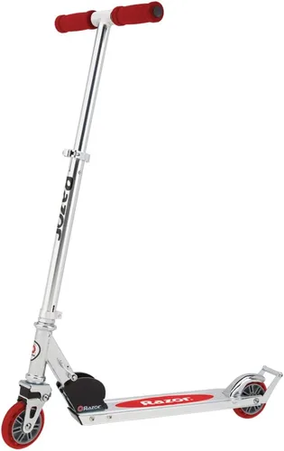 Vista 11 de Razor A2 Kick Scooter for Kids Ages 5+ – Wheelie Bar, Foldable, Lightweight, Aluminum Frame, Front Vibration Reducing System, Adjustable Height