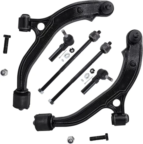 Vista 70 de Detroit Axle - Kit de brazos de control delantero para Chevy Silverado 1500 GMC Sierra 1500 GMC Sierra 1500 Avalanche Yukon Tahoe Escalade ESV EXT