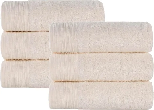 Vista 26 de Superior Rayon - Juego de toallas de 12 piezas de mezcla de bambú, de secado rápido, artículos esenciales para el baño, ducha, spa, toallas