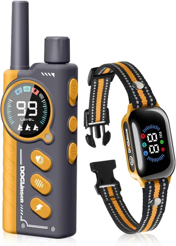 Vista 10 de Smart 2-in-1 Dog Shock and Bark Collar - AI Anti-Misoperation, 3300FT Remote Training Collar, IPX7 Waterproof, 4 Modes