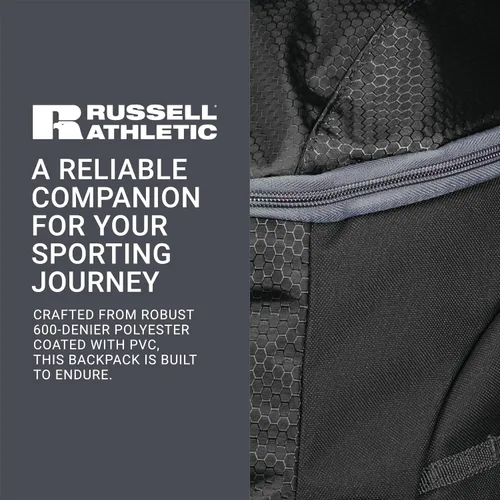 Vista 7 de Russell Athletic Diamond Gear Mochila Negro
