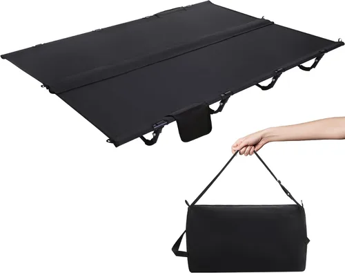 Vista 14 de REDCAMP Catres de Campamento de Tamaño Grande para Adultos 500lbs, 33.5'' Catres para Dormir Extra Anchos y Altos Resistentes, Catres XL Portátiles