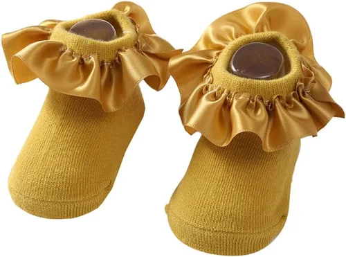Vista 30 de Toptim Calcetines de tobillo para niñas pequeñas, calcetines casuales transpirables