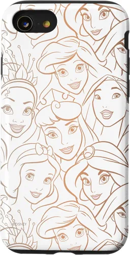 Vista 18 de Funda con estampado grande para iPhone 16 Disney Princess Dream