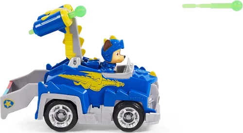 Vista 5 de Spin Master 6063584 Paw Patrol Rescue Knights Chase - Coche de juguete transformable con figura de acción coleccionable