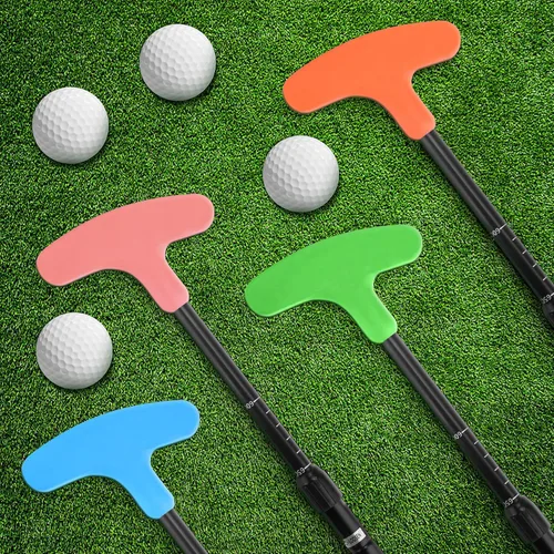 Vista 6 de 4 Pack Mini Golf Set, Golf Putter Men & Women Two-Way Golf Putter, Right/Left Handed Golf Club Indoor/Outdoor
