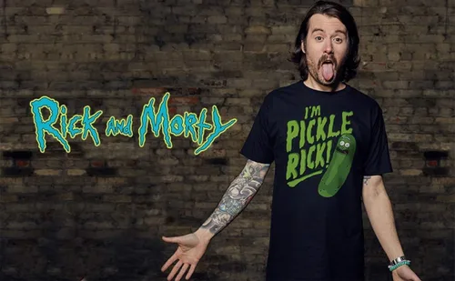 Vista 2 de Ripple Junction Rick and Morty I'm Pickle Rick - Camiseta para adultos