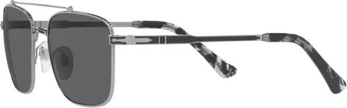 Vista 3 de Persol PO2487S - Gafas de sol rectangulares, Gris plomizonegrogris degradado polarizado