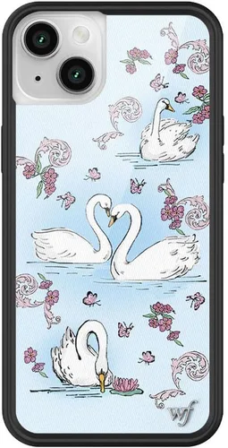 Vista 39 de Fundas Wildflower - Compatibles con Apple iPhone 14 Plus Parachoques protector negro, certificado de prueba de caída de 4 pies, propiedad