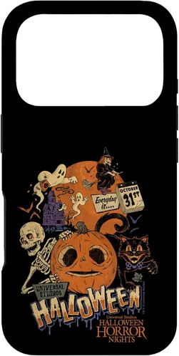 Vista 30 de Halloween Horror Nights Lil Boo - Carcasa de calabaza para iPhone 17